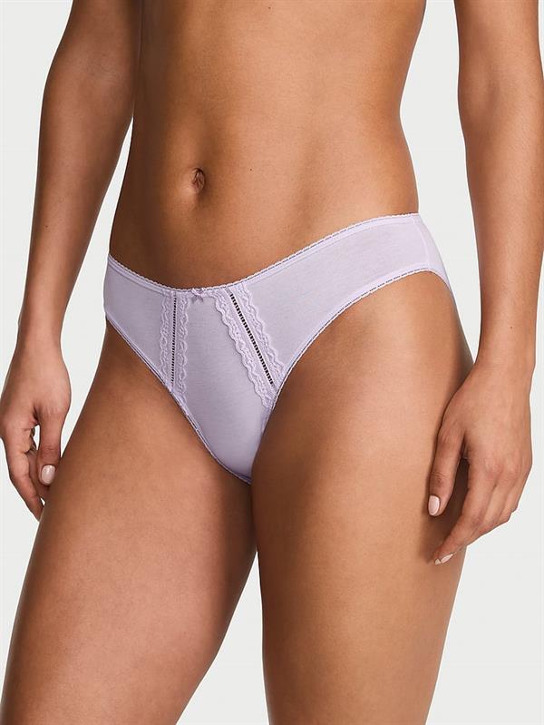 Dantelli Pamuklu Bikini Kulot