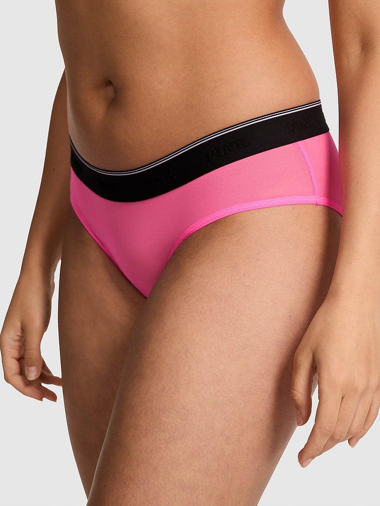 Pink Logolu Tul Hiphugger Kulot arka görünümü