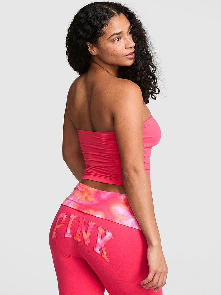 Pink Pink Base Stretch Straplez Bustiyer arka görünümü