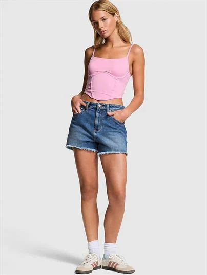 Pink The Cinched Mikro Bustiyer