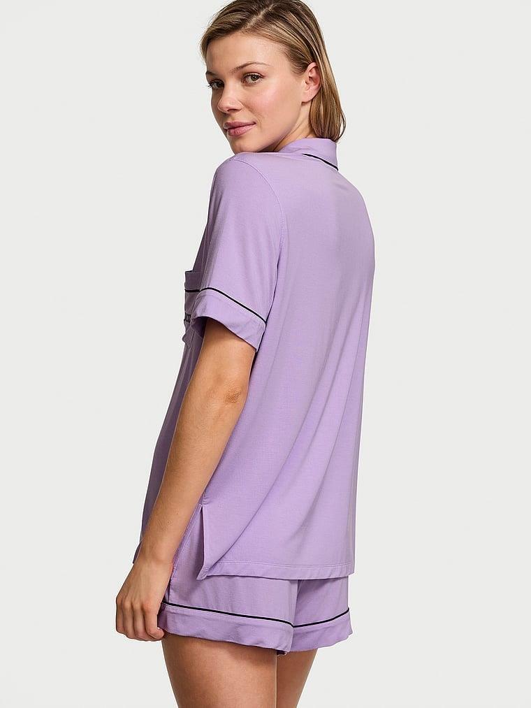 Modal Kısa Pijama Takimi arka görünümü