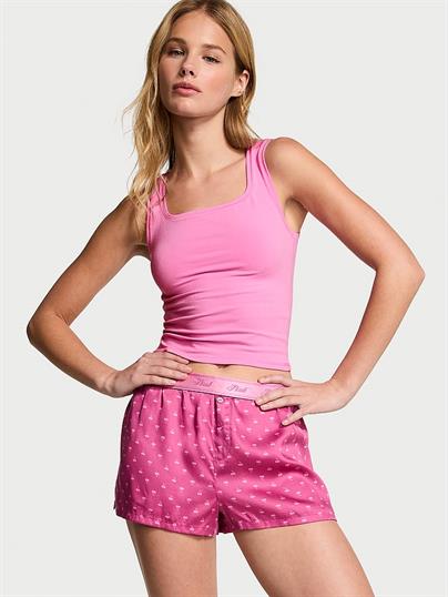 Pink Base Pamuklu Atlet