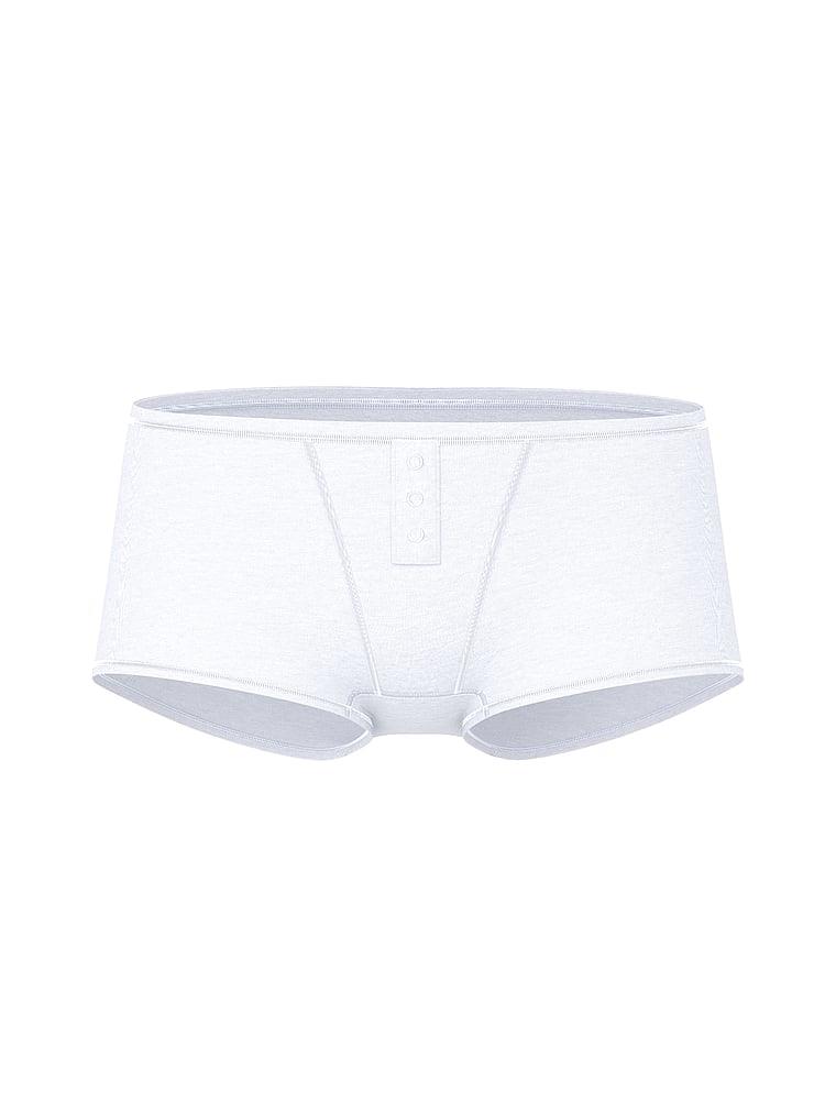 Pink Pamuklu Boyshort Kulot arka görünümü