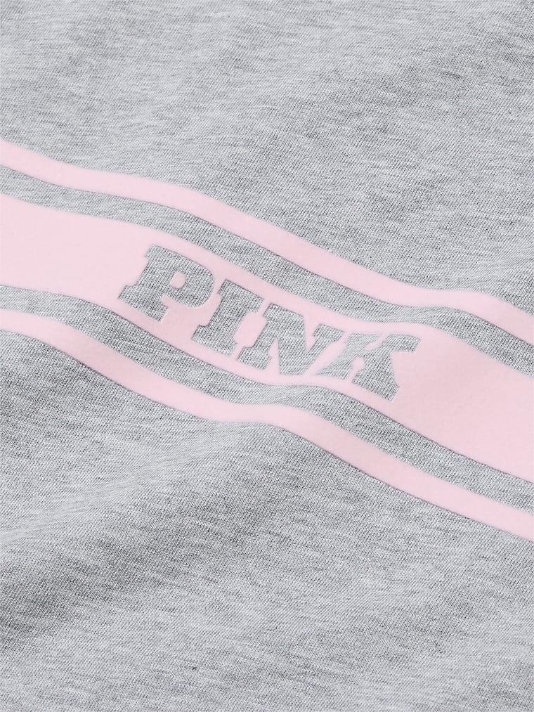 Pink Kampus Pamuklu Uzun Kollu Tisort arka görünümü
