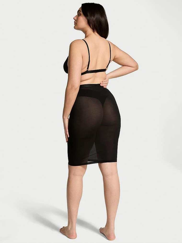 Sifon Ucgen Bralet Ve Kalem Etek Takimi arka görünüm