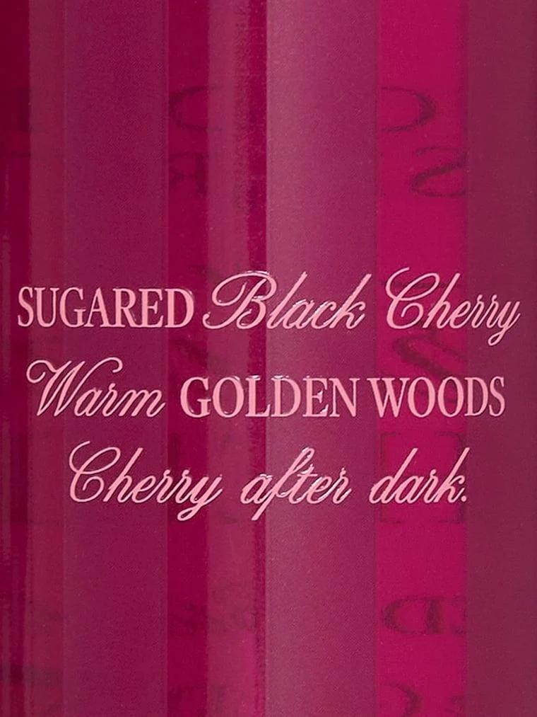 Forbidden Cherry Vücut Spreyi arka görünüm