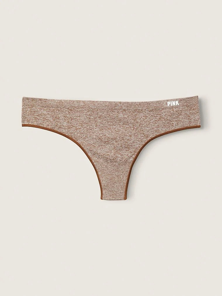Victorias S Secret Pink Seamless Tanga arka görünüm