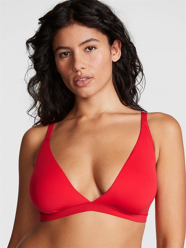 Pink Base Esnek Ucgen Bralet