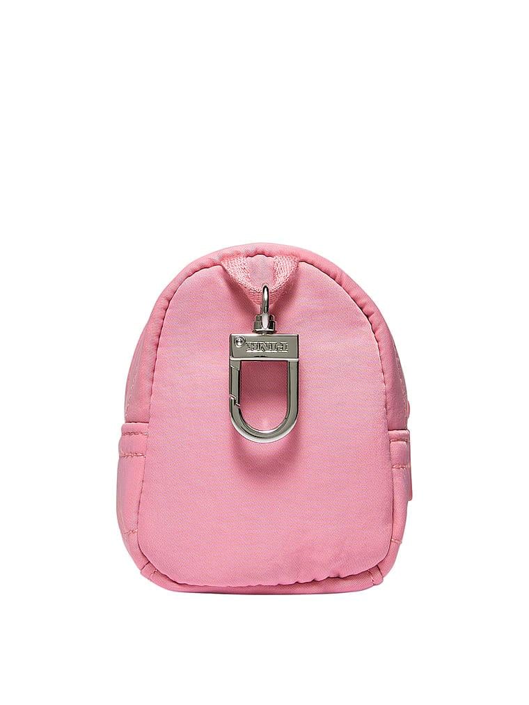 Pink Mini Sirt Çantası Charmli Anahtarlik arka görünüm