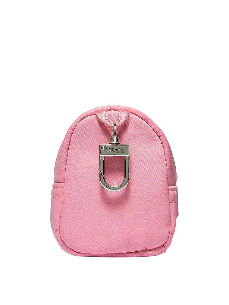 Pink Mini Sirt Çantası Charmli Anahtarlik arka görünümü