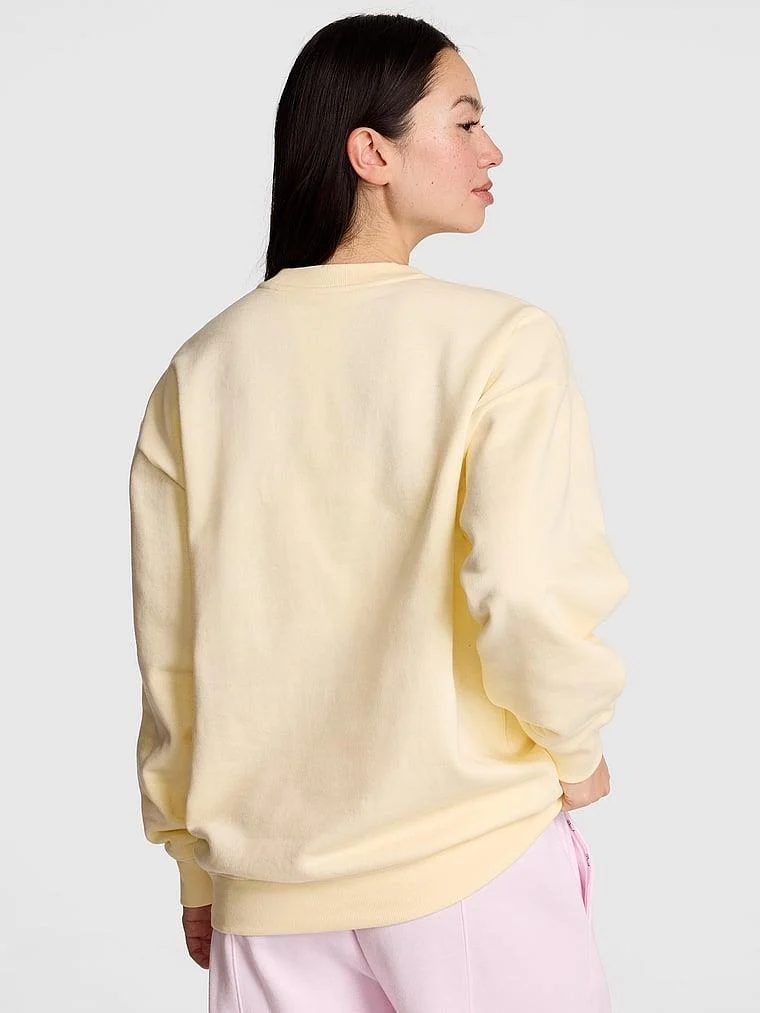 Pink Ivy Oversize Bisiklet Yaka Sweatshirt arka görünüm