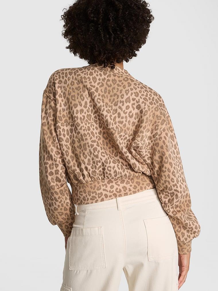 Pink Ivy Crop Hirka arka görünüm