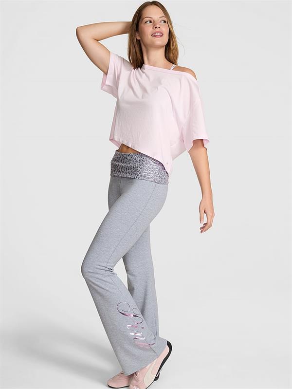 Pink All Day Beli Katlanabilen Ispanyol Paca Tayt