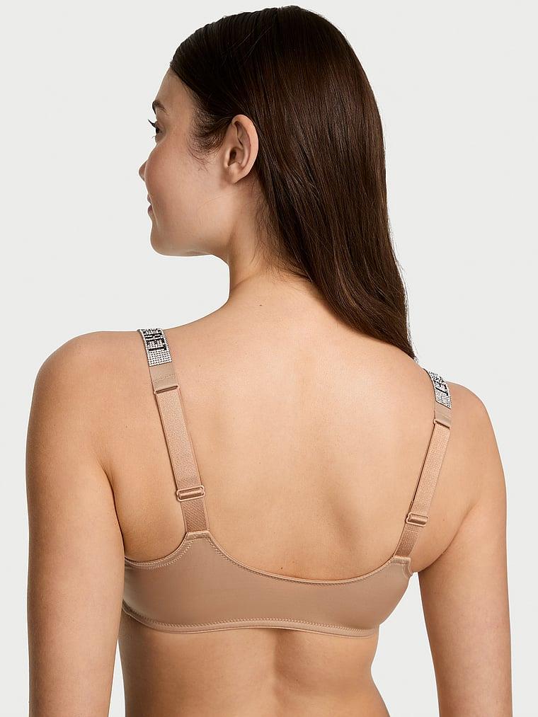 Işıltılı Askili Scoop Bralet arka görünümü