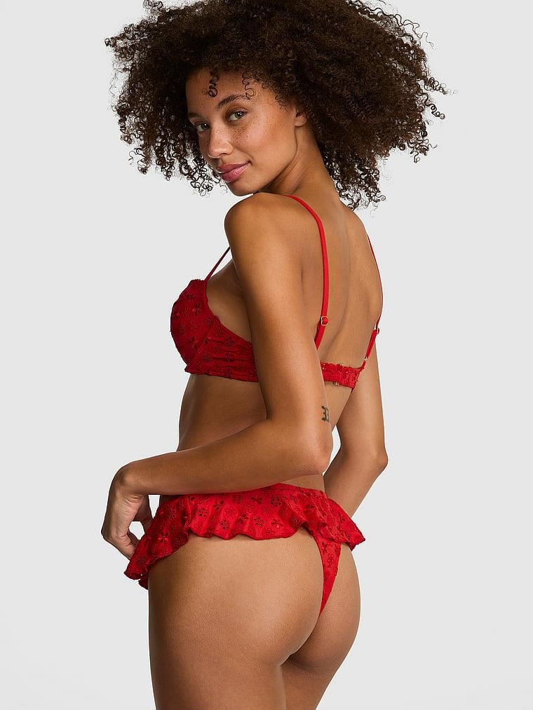 Pink Ryder Push Up Bikini Ustu arka görünümü