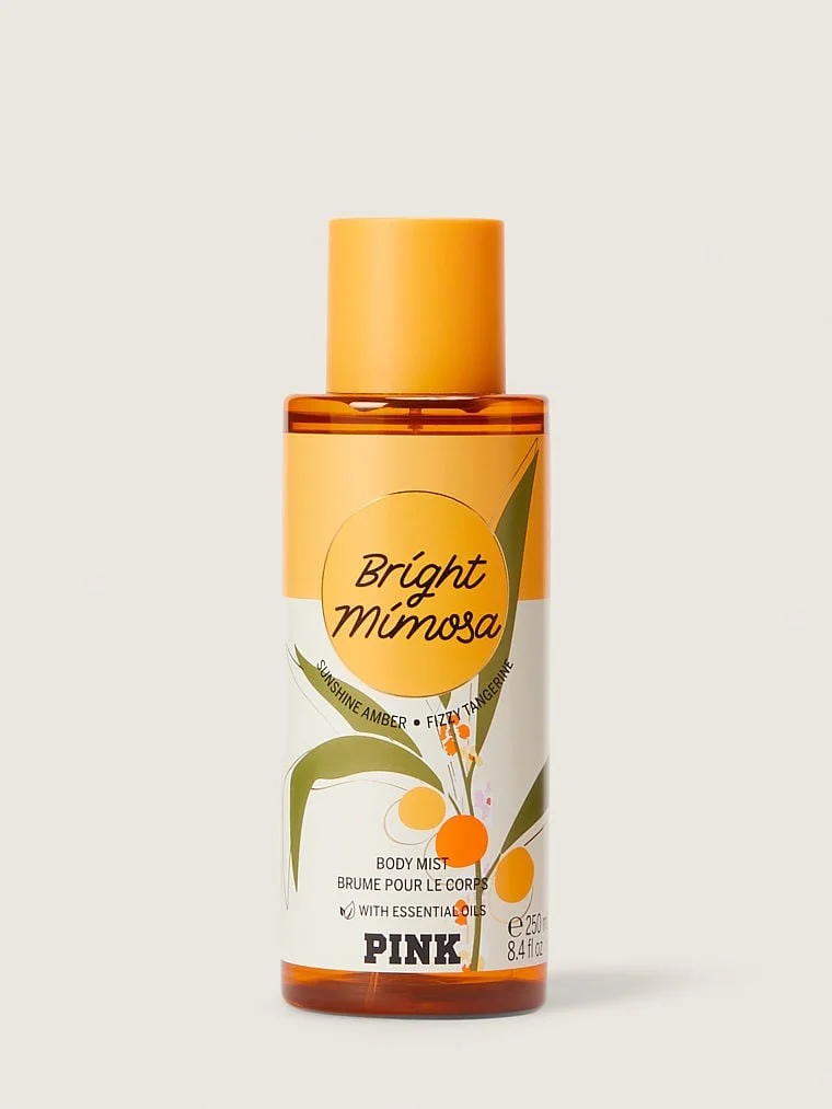 Pink Bright Mimosa Vücut Spreyi arka görünüm