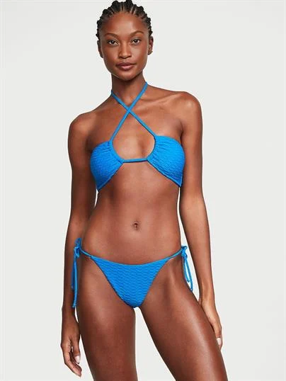 Buzgulu Baglama Detayli Bikini Ustu