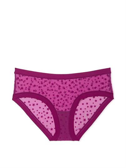 Pink Lazer Kesim Cheeky Kulot