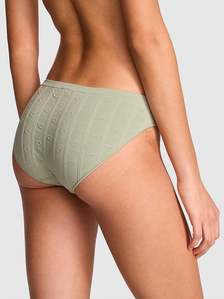 Pink Seamless Bikini Kulot arka görünümü