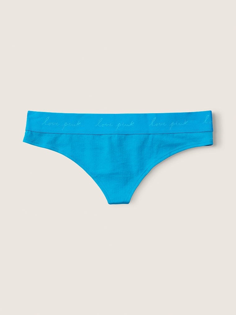 Pink Logolu Tanga arka görünümü