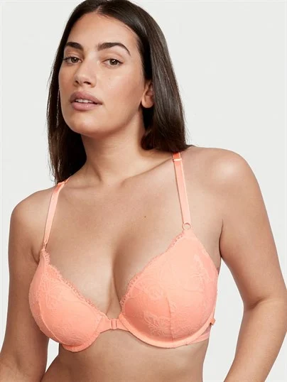 Sexy Tee Ince Astarli Sporcu Stil Demi Sütyen