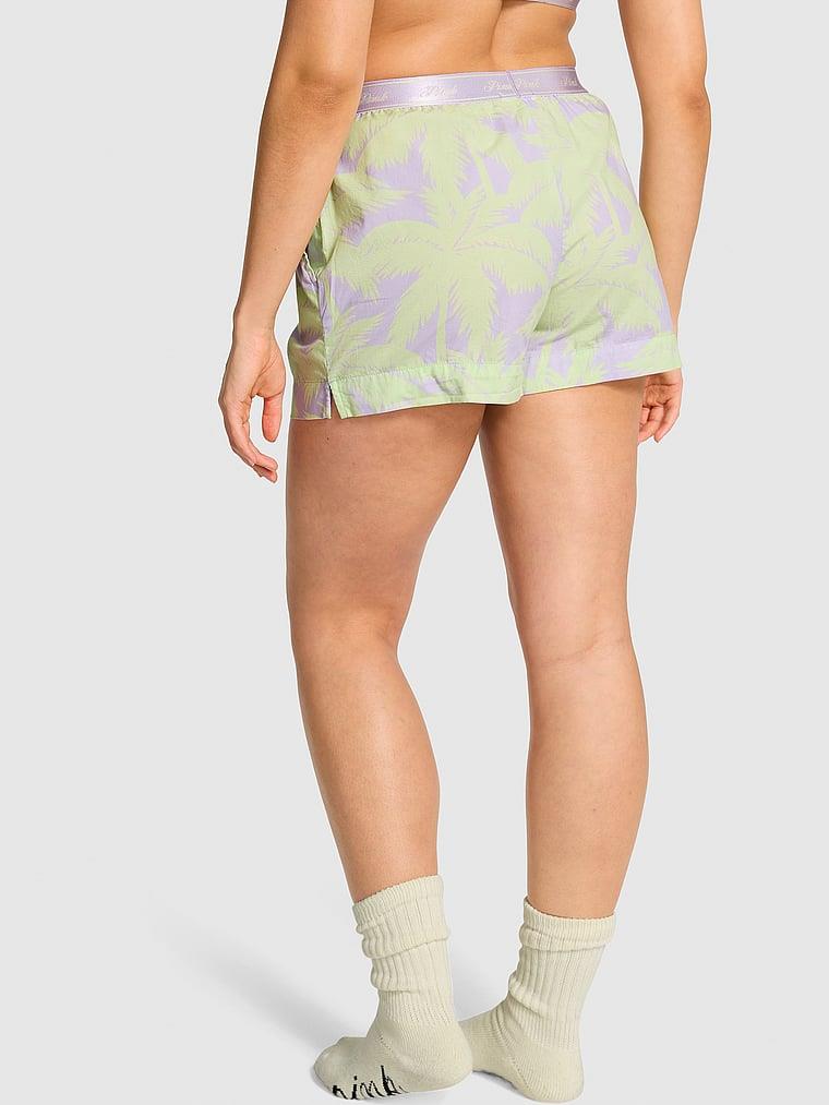 Pink Pamuklu Poplin Boxer arka görünümü