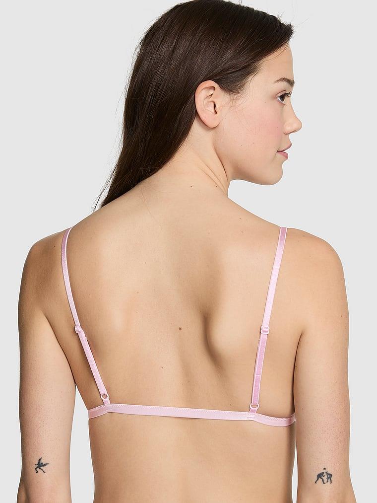 Pink Wink Desteksiz Ucgen Bralet arka görünüm