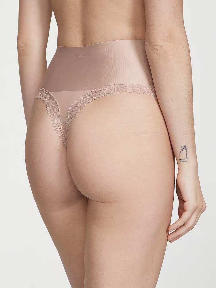 Smoothing Shimmer Dantelli Tanga arka görünümü