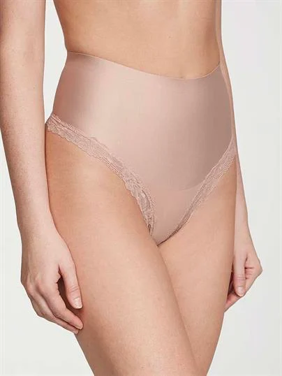 Smoothing Shimmer Dantelli Tanga ön görünüm