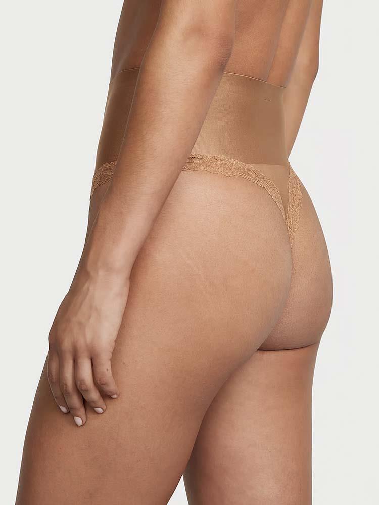 Smoothing Shimmer Dantelli Tanga arka görünümü