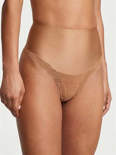 Smoothing Shimmer Dantelli Tanga ön görünüm