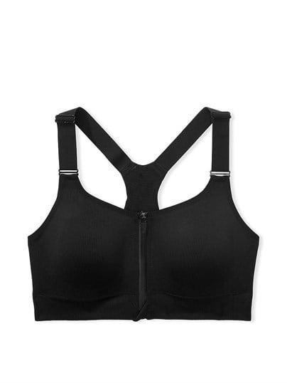 Pink Seamless Air Yüksek Etkili Spor Sütyeni arka görünümü