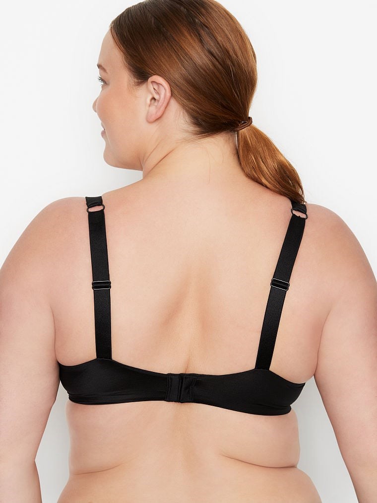 Işıltılı Askili Push Up Sütyen arka görünümü
