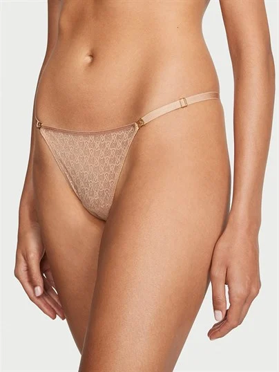 Icon By Victorias Secret Dantelli Ayarlanabilir Askili Tanga