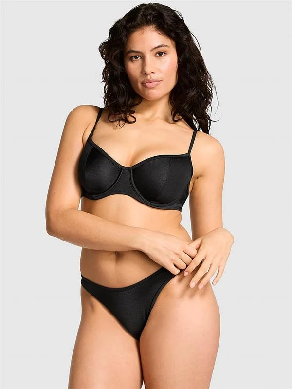 Pink Buttercup Bikini Ustu ön görünüm