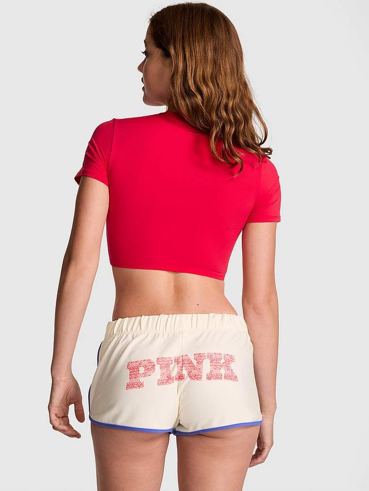 Pink Pamuklu Modal Mikro Sort arka görünüm