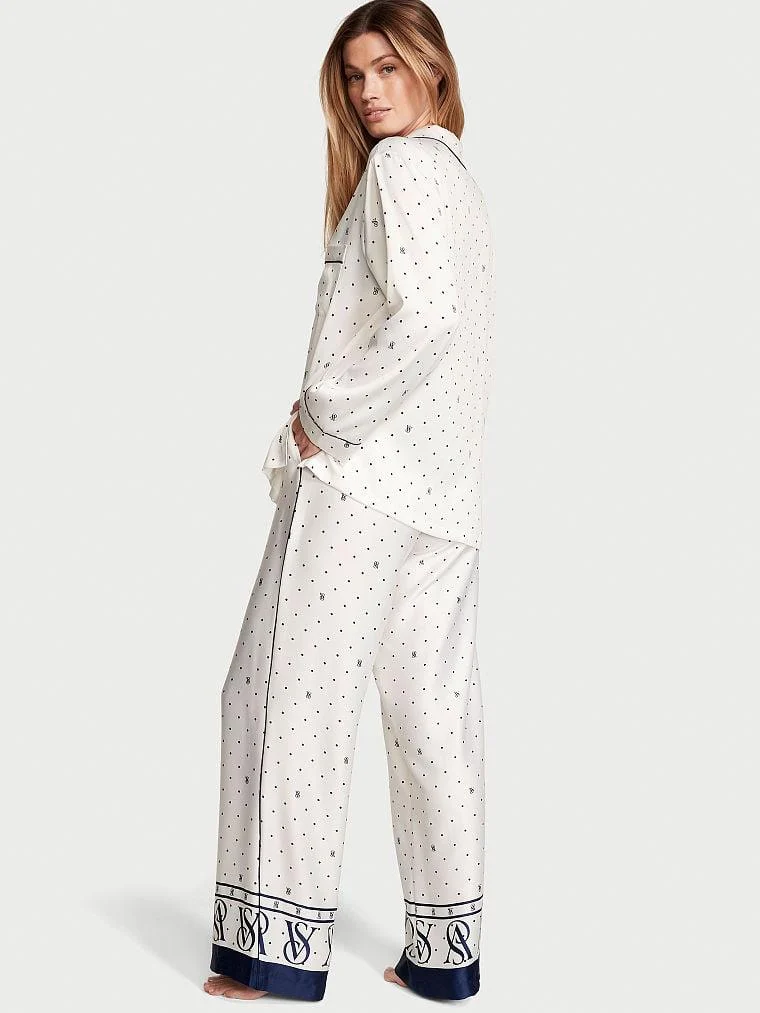 Saten Pijama Takimi arka görünüm