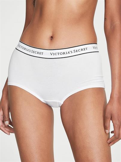 Logolu Pamuklu Boyshort Kulot