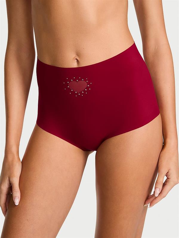 Lazer Kesim Kalp Detayli Brief Kulot