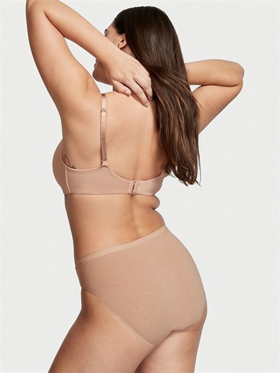 Victorias Secret Esnek Pamuk Derin Bacak Boxer Kulot