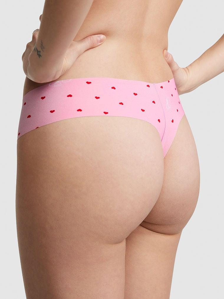 Pink Lazer Kesim Tanga arka görünümü