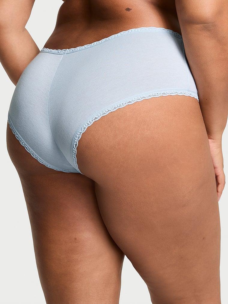 Beli Dantelli Pamuklu Cheeky Kulot arka görünüm