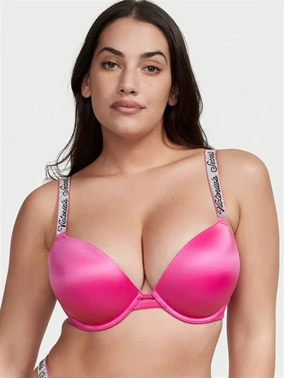 Işıltılı Askili Push Up Sütyen