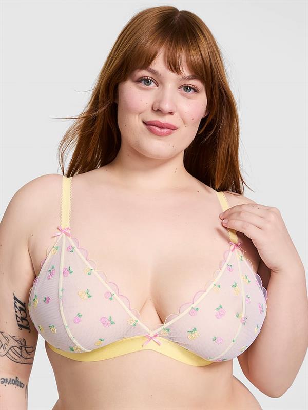 Pink Wink Ucgen Bralet