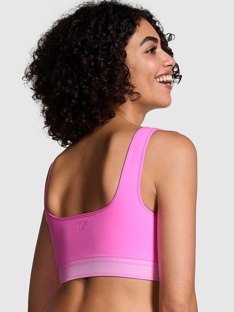 Pink Pink Flip It Seamless Cift Tarafli Sporcu Sütyeni arka görünümü