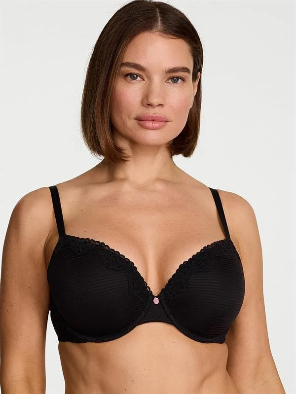 Perfect Shape Pamuklu Dantelli Push Up Sütyen