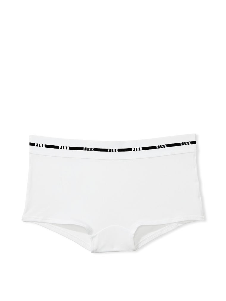 Victorias S Secret Pink Logolu Boyshort Kulot arka görünümü