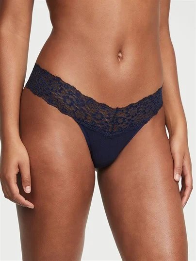 Posey Beli Dantelli Pamuklu Tanga