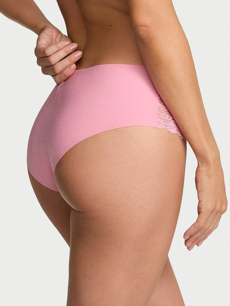 Lazer Kesim Daisy Dantelli Cheeky Kulot arka görünüm