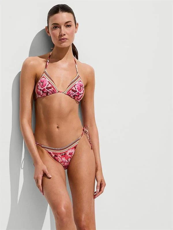 Boho Beach Ucgen Bikini Ustu